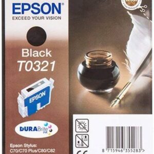 Epson T0321 Black Original Ink Cartridge