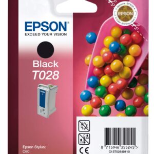 Epson T028 Black Original Ink Cartridge