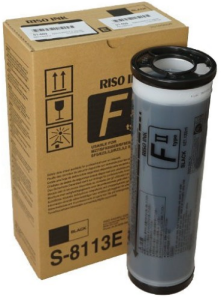 Original RISO S-8113E Black Original Ink- Tonercap